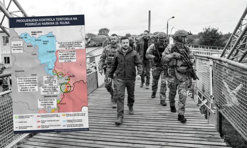 Objavljena karta operacija: Pogledajte dokle je Ukrajina dogurala s protuofenzivom na istoku zemlje