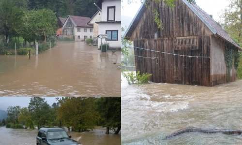 [FOTO/VIDEO] Alarmantno stanje u Gorskom kotaru: 'Četiri mjesta su potpuno odsječena. Ono što predstoji nizvodno bit će još gore'