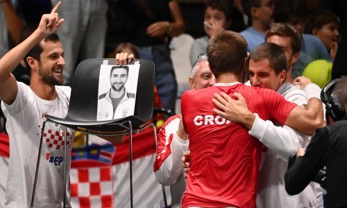 Pogledajte kako su se hrvatski tenisači 'sjetili' Marina Čilića, a i izbornik Martić poslao mu je jasnu poruku