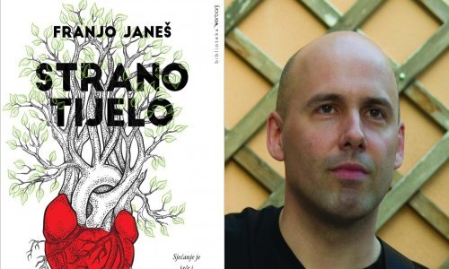 Franjo Janeš predstavlja svoj novi roman 'Strano tijelo'