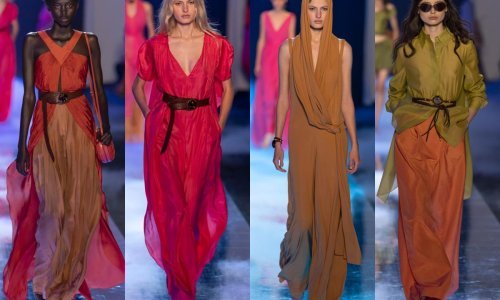Pogledajte novu kolekciju Alberte Ferretti prepunu neočekivanih detalja i kombinacija boja
