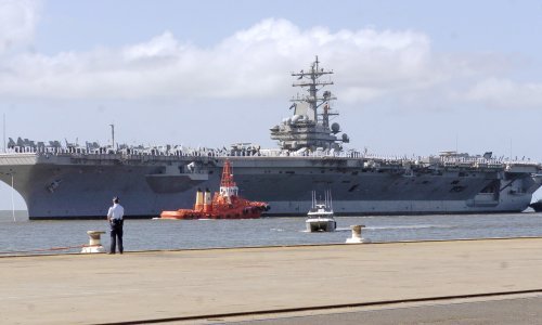 U Južnu Koreju uplovio američki nosač zrakoplova, prvi put od 2018.