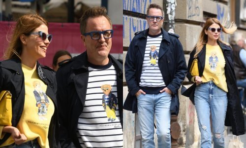 [FOTO] To se zove modna usklađenost: Lejla i Tarik Filipović bili su pravi magnet za poglede
