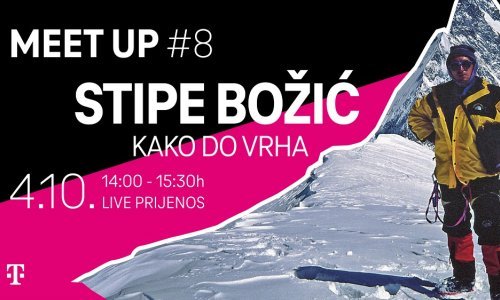 Prijavite se za inspirativno predavanje s našim proslavljenim alpinistom