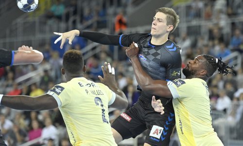 [FOTO] Rukometaši Zagreba stigli do prve pobjede, briljirao je Rus Timur Dibirov koji je zabio dvoznamenkasti broj golova