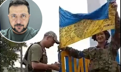 Zelenski: Borbe u Limanu još traju. Vratit ćemo i druge gradove u Donbasu