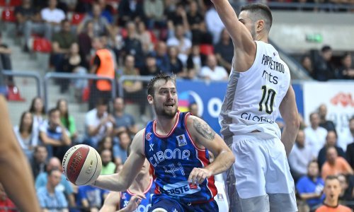 [FOTO] Težak poraz Cibone na startu ABA lige; beogradski Partizan je usred Zagreba lako slavio s čak 24 koša razlike