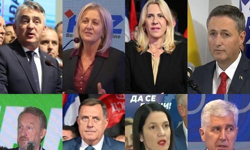 Komšić proglasio pobjedu, ali gubi od Krišto! Izetbegović priznao poraz. Dodik, ali i njegovi protivnici slave. Čović: Bez Hrvata nema politike u BiH!