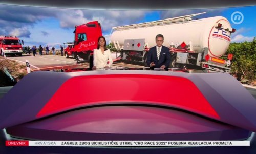 [FOTO] Novo ruho Dnevnika Nove TV: Pogledajte kako sada izgleda studio