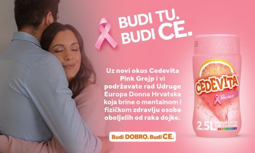 Cedevita uz novi okus pokrenula kampanju 'Budi TU. Budi CE.'