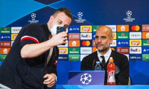 Pep Guardiola svašta je prošao u životu, ali je ovakvo nešto prvi puta doživio na novinskoj konferenciji; što uopće reći?