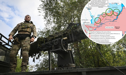 Institut za rat objavio novu kartu: Evo koji je plan Rusije