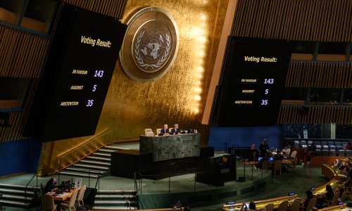 Opća skupština UN-a osudila Putinovu aneksiju ukrajinskih regija, samo četiri zemlje podržale Rusiju