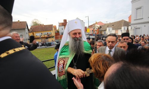 Patrijah SPC-a Porfirije stigao u Vukovar