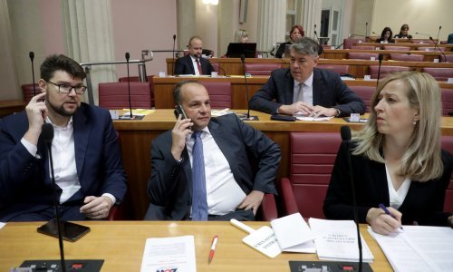 [FOTO] Oporba nezadovoljna izmjenama ZOR-a, HDZ tvrdi da će potaknuti zapošljavanje