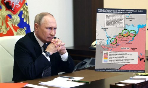 Putin priprema teren za gubitak Hersona: Pogledajte kakvo je aktualno stanje na bojištu i što se sprema