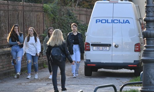 [FOTO] Zagrebačka policija: Provjerene sve lokacije, dojave o bombama bile su lažne
