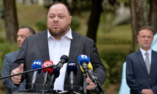 Predsjednik ukrajinskog parlamenta u posjetu Hrvatskoj: 'Skup u Zagrebu je povijesni događaj'