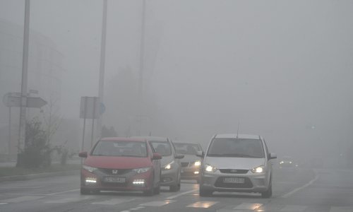 Magla smanjuje vidljivost, gužve na gradskim prometnicama i obilaznicama
