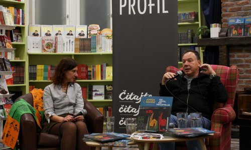 Jurica Pavičić predstavio svoju prvu knjigu za djecu 'Tri kuće, tri prijatelja'