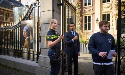 [VIDEO] Aktivist zalijepio glavu za 'Djevojku s bisernom naušnicom' u Den Haagu