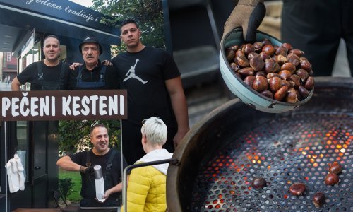 Legendarni kestenjari koje obilaze generacije Osječana na istom su uglu već 67 godina: 'Normalno da postoje recepti, ali se po njih ide kod liječnika'