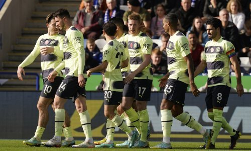 [FOTO] Manchester City bez Erlinga Haalanda teškom mukom slomio Leicester City i popeo se na vrh ljestvice