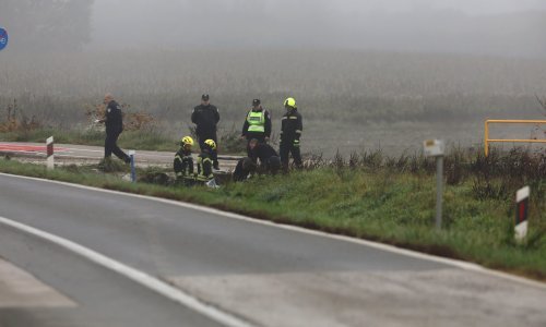 [FOTO] Prometna nesreća u Vrbovcu; jedna osoba poginula