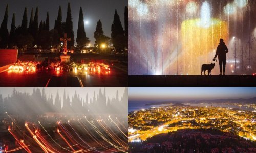 [FOTO] Nestvarni prizori iz maglovitog Zagreba i mjesečinom okupane Dalmacije uoči blagdana Svih svetih