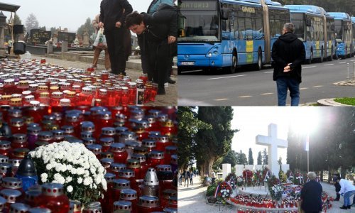 [FOTO] Pogledajte kako se obilježava blagdan Svih svetih diljem Hrvatske