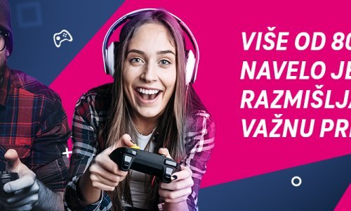 Istraživanje Hrvatskog Telekoma među esport entuzijastima: Igranje video igara potiče strateško razmišljanje, socijalizaciju i kreativnost