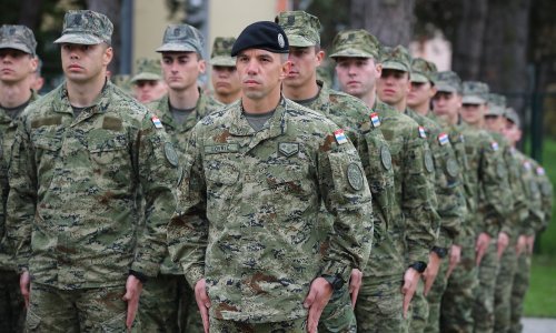 [FOTO] Obilježena 32. godišnjica ustrojavanja 1. gardijske brigade Tigrovi