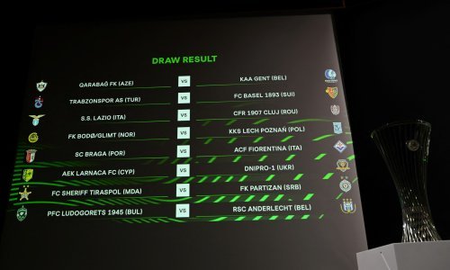 Poznati parovi međurunde Konferencijske lige; Partizan sa Šerifom