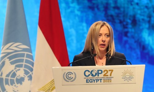 [VIDEO] Talijanska premijerka pozvala na više akcije protiv klimatskih 'grešnika'