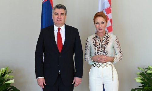 Nova veleposlanica Srbije u Zagrebu Jelena Milić predala vjerodajnice Milanoviću, Twitter je okrutan: Tko je leopardica?