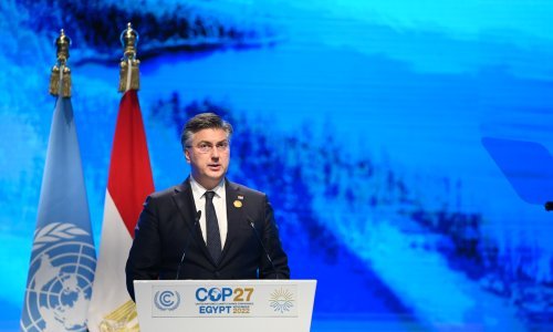[FOTO] Plenković u Egiptu: 80 posto Hrvata podržava mjere protiv klimatskih promjena