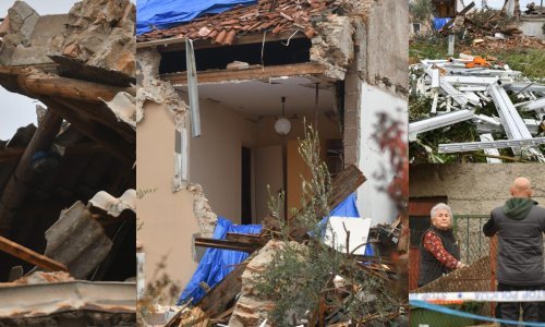 [FOTO] Pogledajte što je ostalo od kuće raznesene eksplozijom na Ugljanu, jedna osoba je teško ozlijeđena