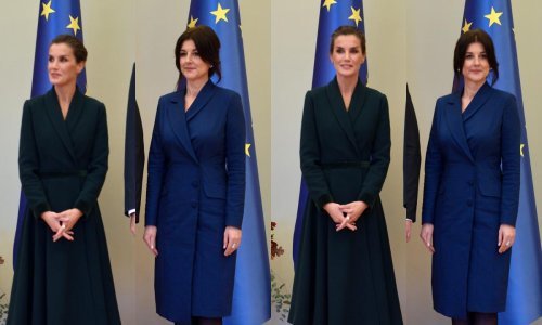 Sanja Musić Milanović igrala na kartu modne jednostavnosti za susret s jednom od najbolje odjevenih plemkinja