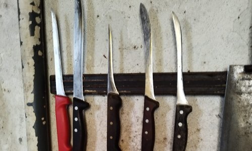 [FOTO] U Dalmaciji otkrivena ilegalna klaonica: Pogledajte u kojim uvjetima su ležale svinjske polovice i janjeći trupovi