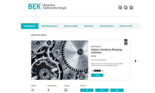Peterlićev klasik hrvatske filmologije dostupan za preuzimanje kao besplatna e-knjiga