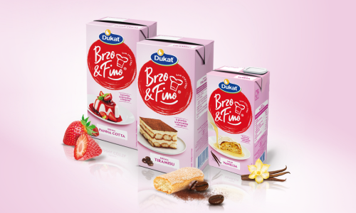 Inovacija iz Dukata: Brzo & Fino gotove desertne kreme