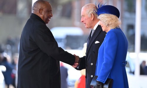 [FOTO] Prvi državni posjet kralja Charlesa, ugostio je južnoafričkog predsjednika Cyrila Ramaphosu