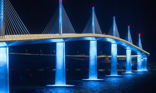 Milijunto vozilo prošlo Pelješkim mostom; iz Hrvatskih cesta ne znaju tko je sretni putnik jer nisu željeli zaustavljati promet