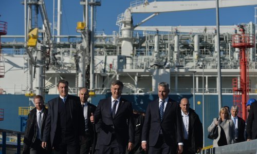 Plenković: 'Kad bismo bili egoistični, nama bi LNG terminal pokrio sve potrebe za plinom'