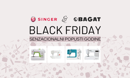 Senzacionalni popusti na šivaće mašine SINGER i BAGAT!