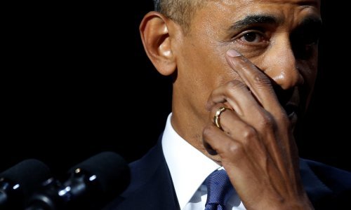 Emotivni Obama za kraj uputio apel Amerikancima