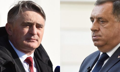 Komšić: Predložio bih mu da se napuši gandže; Dodik: Napušen ili ne, jednako je promašen