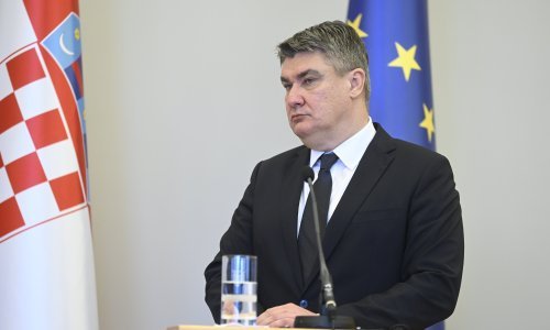 Milanović razgovarao s učenicima deset hrvatskih škola koje su sudjelovale u projektu 'Budućnost Europe'