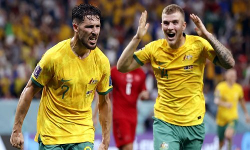 [FOTO] Australija ponovila 2006. godinu; tada je izbacila Hrvatsku, a sada Dansku; pogledajte kako se slavi u 3.30 sati