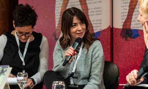 Sa(n)jam knjige u Istri: predstavljena knjiga 'Potopljeni grad' Marte Barone